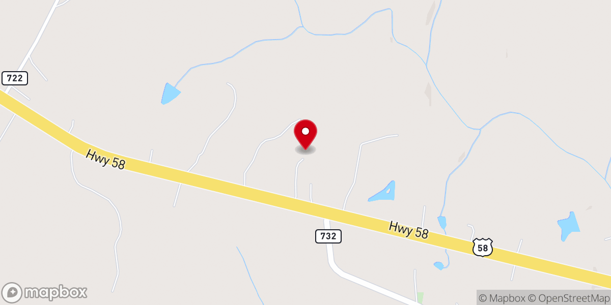 Map showing location of Amazing Bibleway Church
