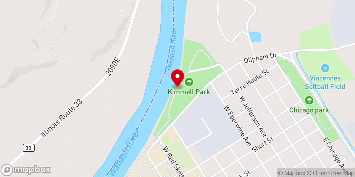 Map showing location of Kimmel Park