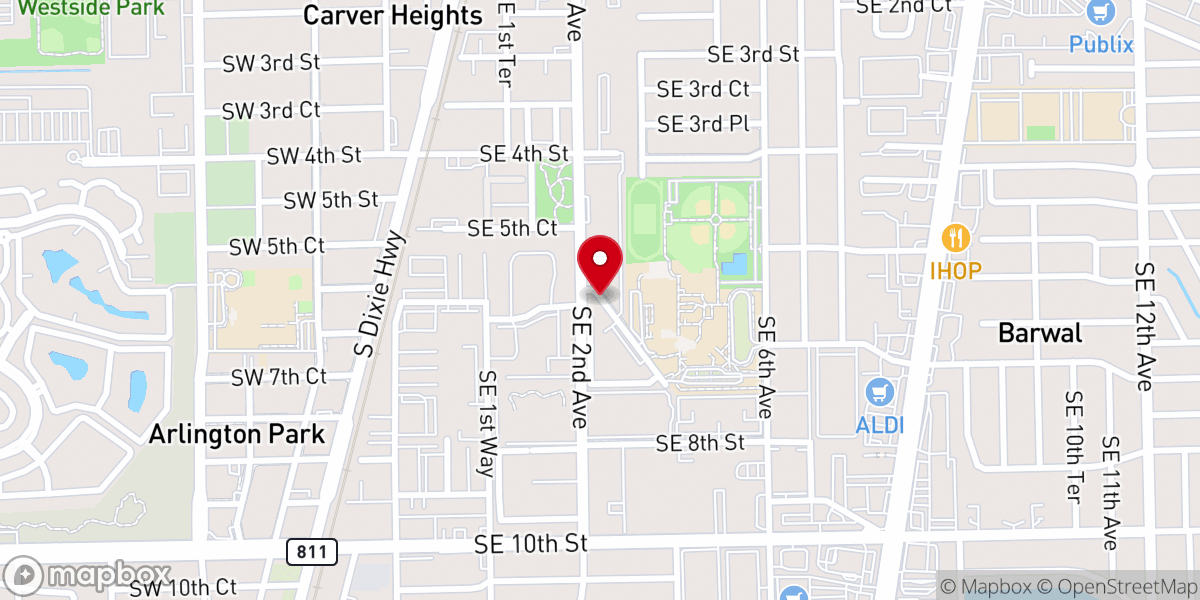 Map showing location of New Jerusalem Fellowship Holiness Church of God Inc