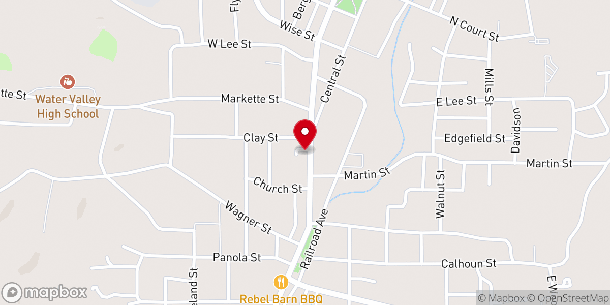Map showing location of Episcopal Church of the Nativity