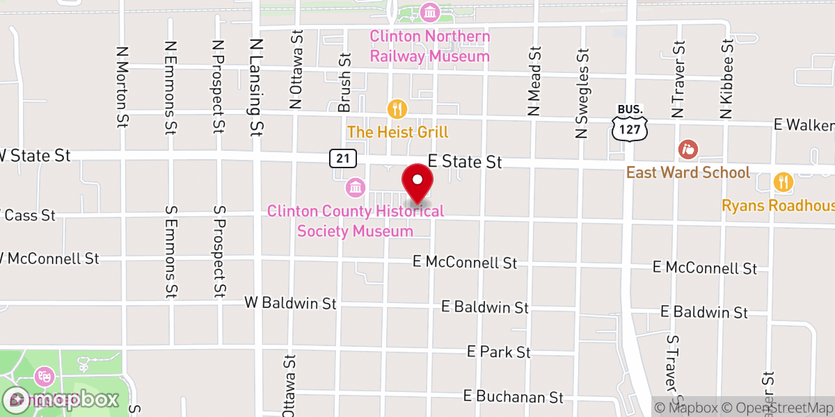 Map showing location of St Joseph Catholic Church