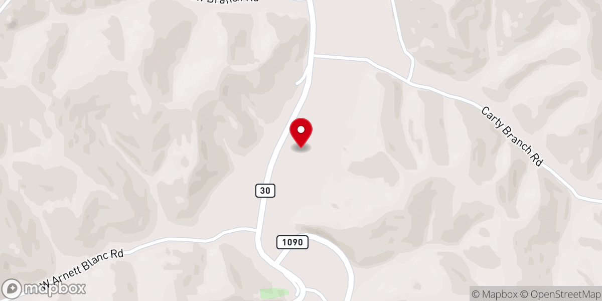 Map showing location of Water Into Wine Food Pantry
