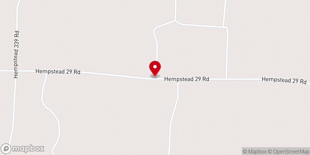 Map showing location of Avery Chapel United Methodist Church