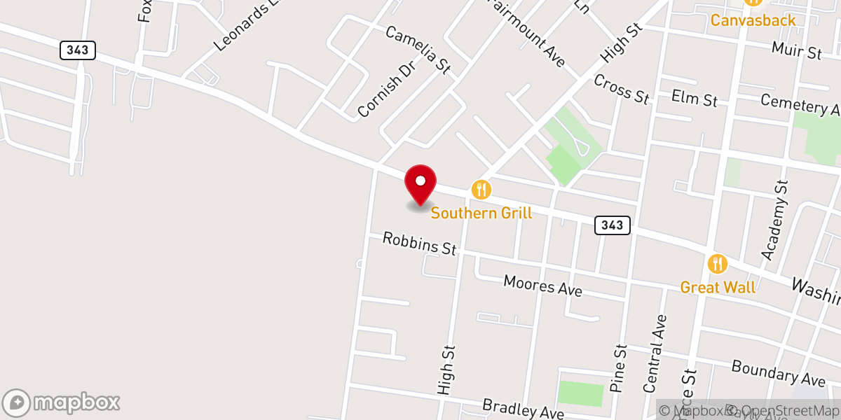 Map showing location of Bay Country Bible Church LTD