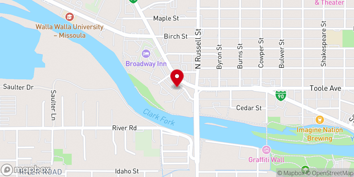 Map showing location of Church of the Living God