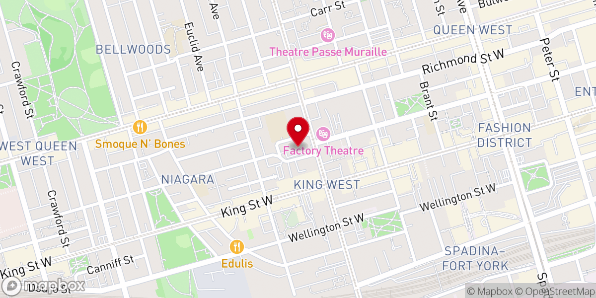 Map showing location of St. Mary's Roman Catholic Church