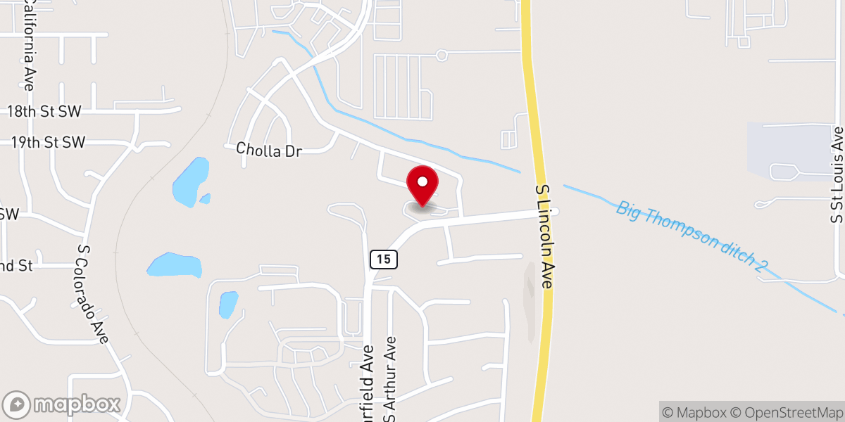 Map showing location of Calvary Church Derby Hill