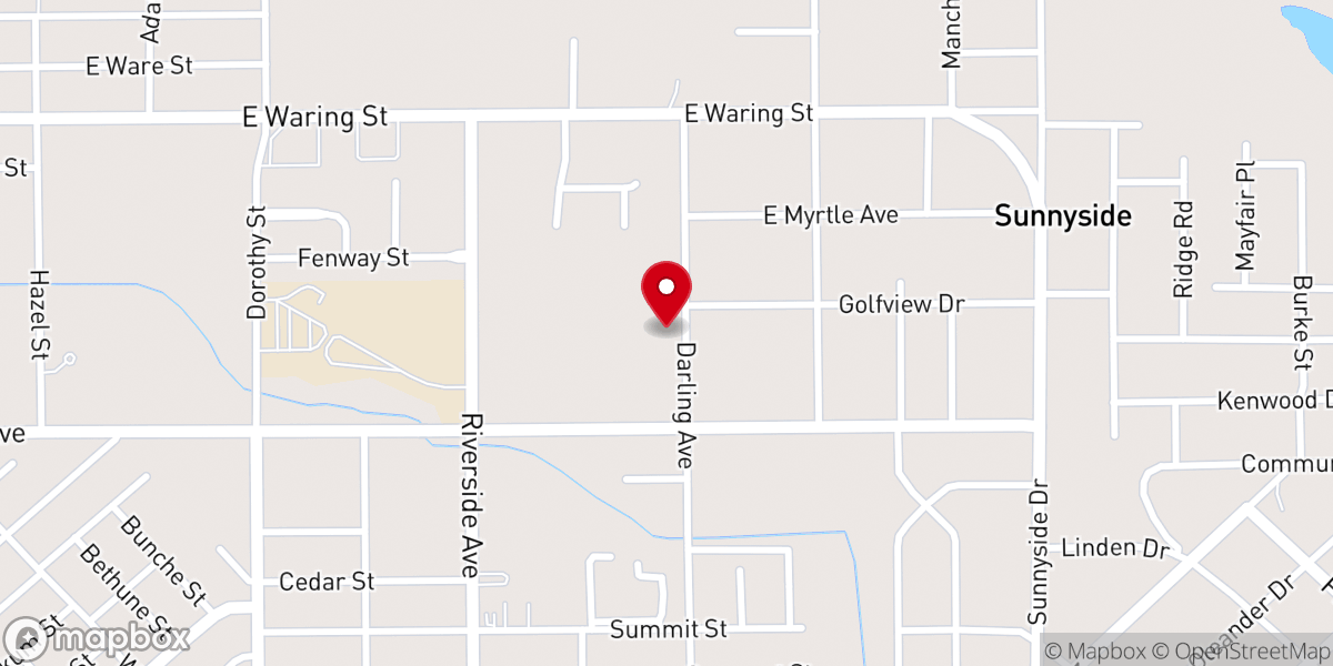 Map showing location of St Joseph Catholic Church