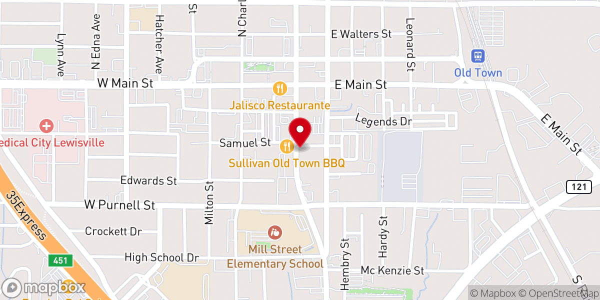 Map showing location of Ministerio Cristo La Luz Del Mundo