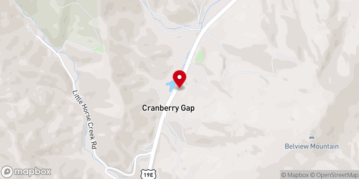 Map showing location of Belview Missionary Baptist Church