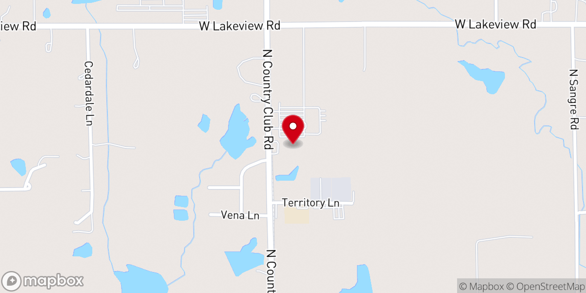 Map showing location of Ultimate Air Trampoline Park