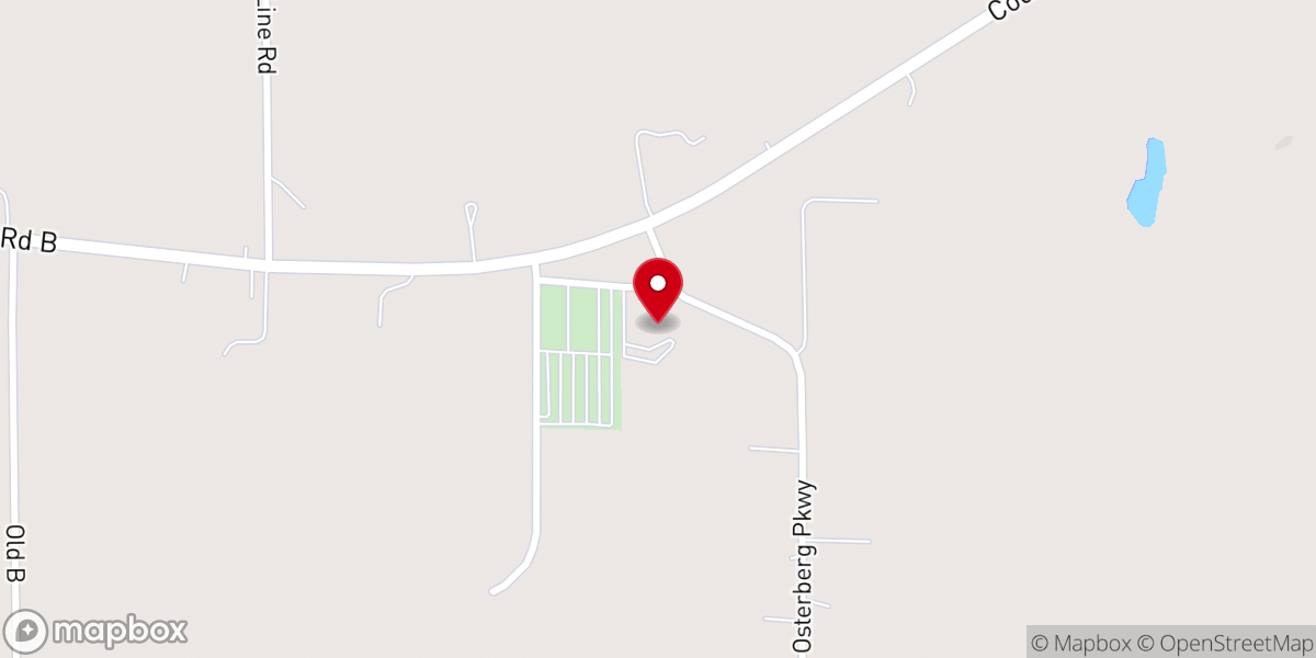 Map showing location of Aurora Free Church
