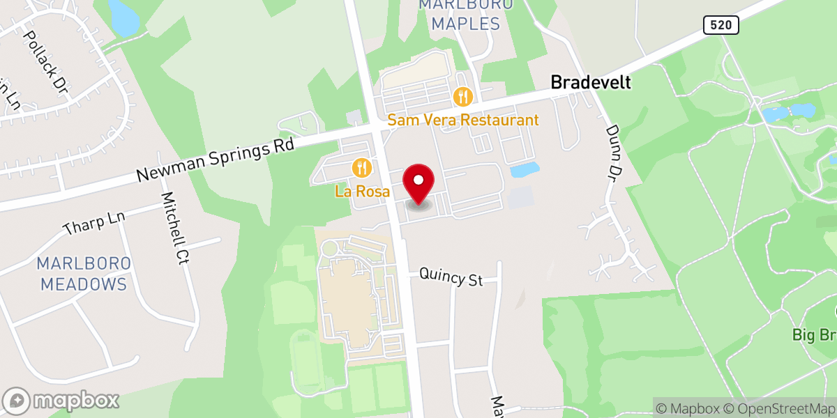 Map showing location of St. Gabriel Roman Catholic Church