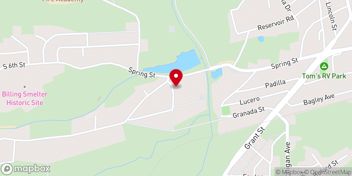 Map showing location of Calvary Chapel Socorro