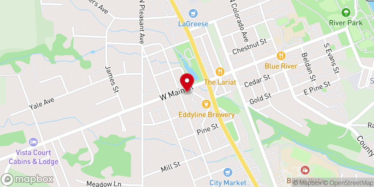 Map showing location of Grace Church