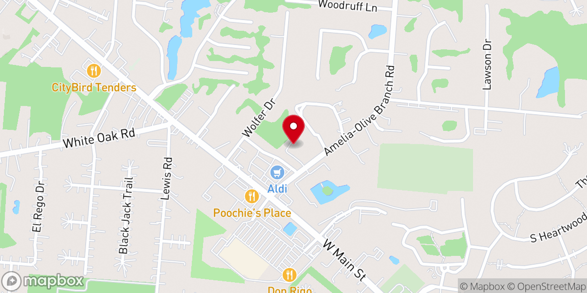 Map showing location of Church of the Good Samaritan