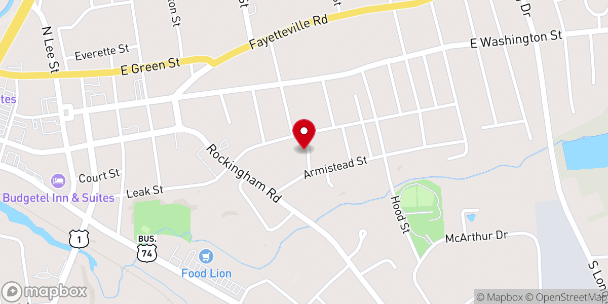 Map showing location of The church of God