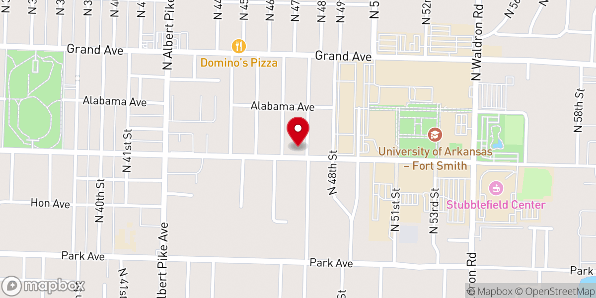 Map showing location of Bridge United Methodist Campus