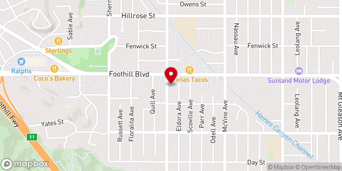 Map showing location of New Hope Youth Group
