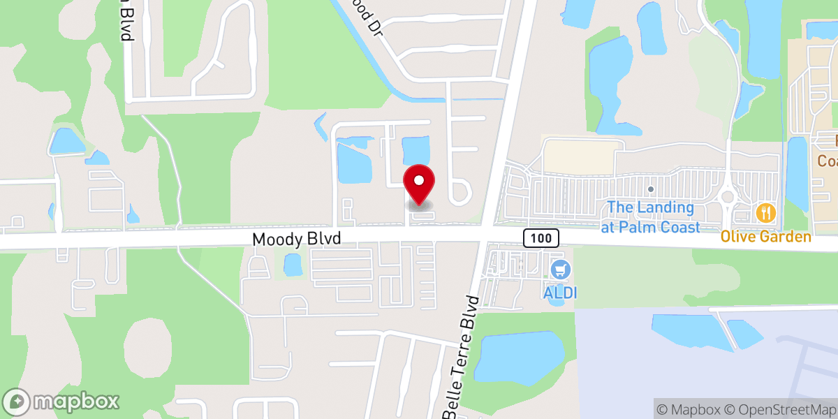 Map showing location of Faith Hope & Love COGIC Inc