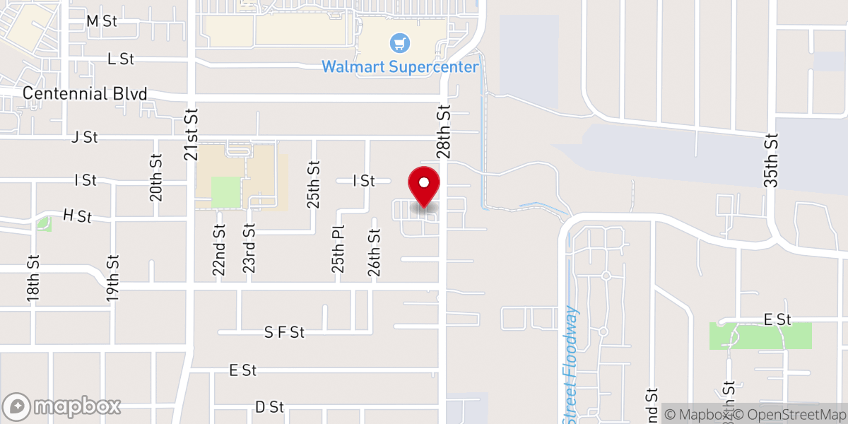 Map showing location of Crossfire World Outreach Ministries