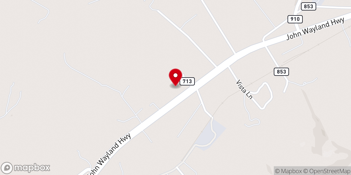 Map showing location of HOME Church