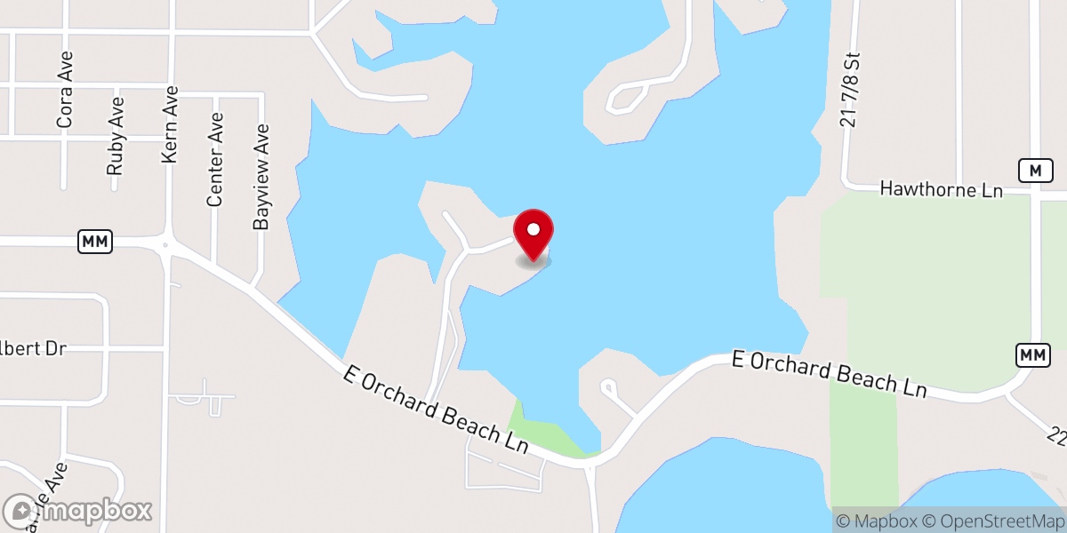 Map showing location of Saint Francis Convent