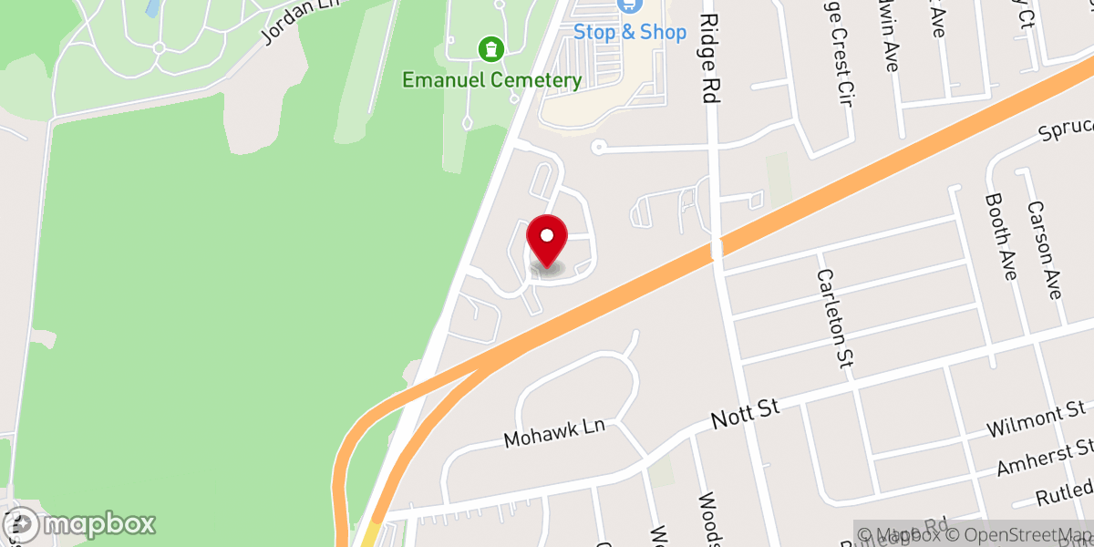 Map showing location of Koinonia USA Inc