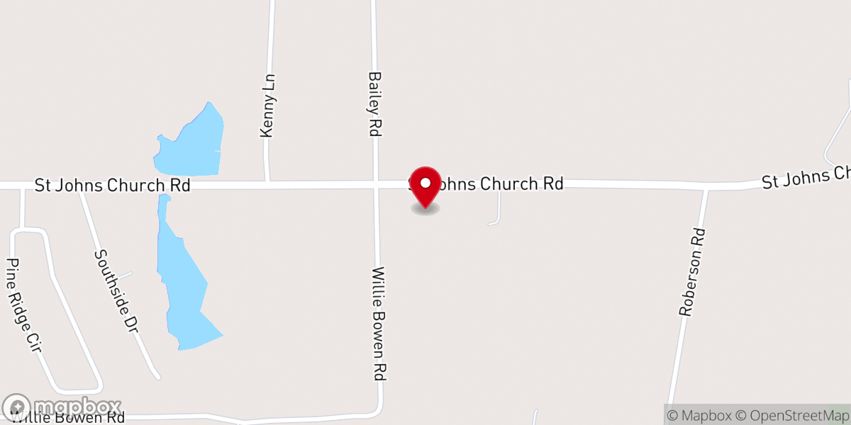 Map showing location of Faith Christian Fellowship