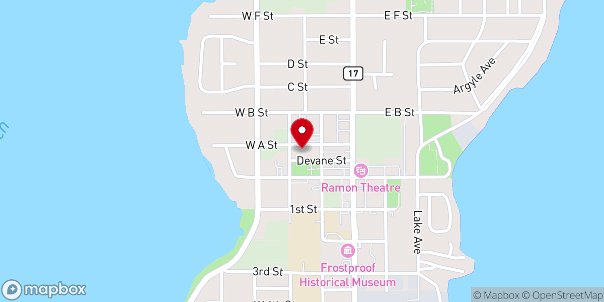 Map showing location of Zion Church Ciudad de Dios