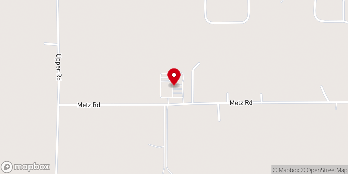 Map showing location of Old Apostolic Lutheran Church