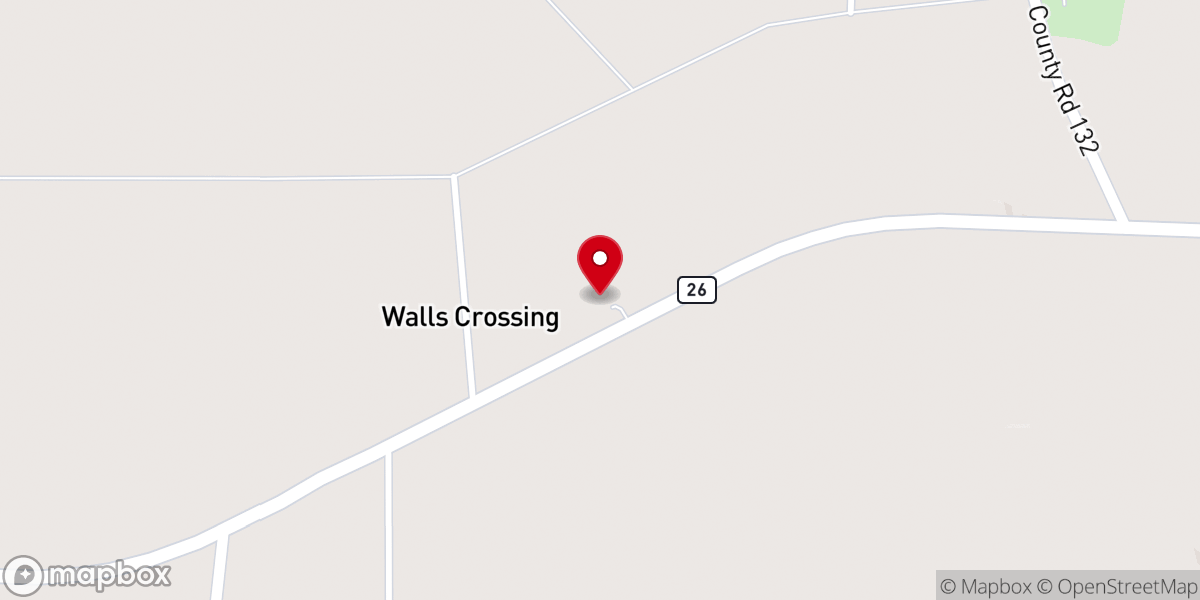 Map showing location of Quebec Missionary Baptist Church