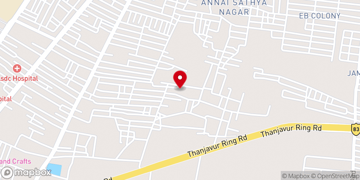 Map showing location of Bethsaida Jesus Christ Healing Center