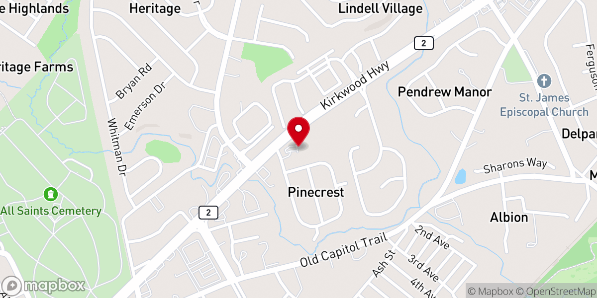Map showing location of St. Michael the Archangel Orthodox Church