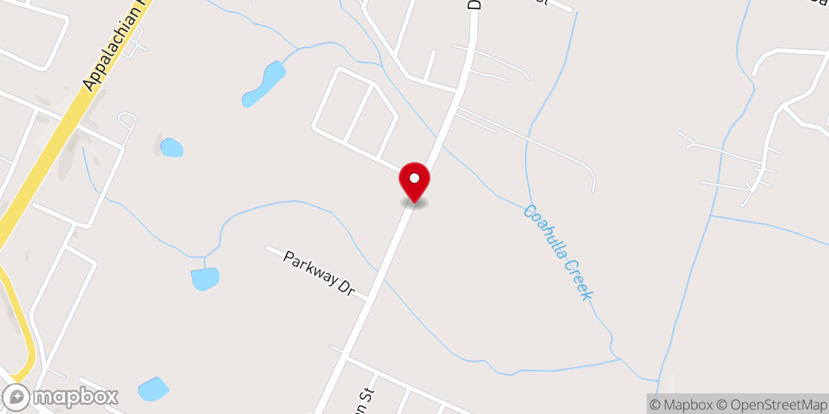 Map showing location of Ramos Ministries
