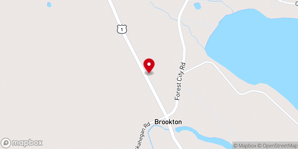 Map showing location of Brookton Pentecostal Church