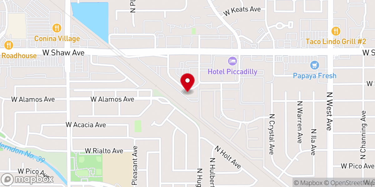 Map showing location of Spirit Led International Worship Center