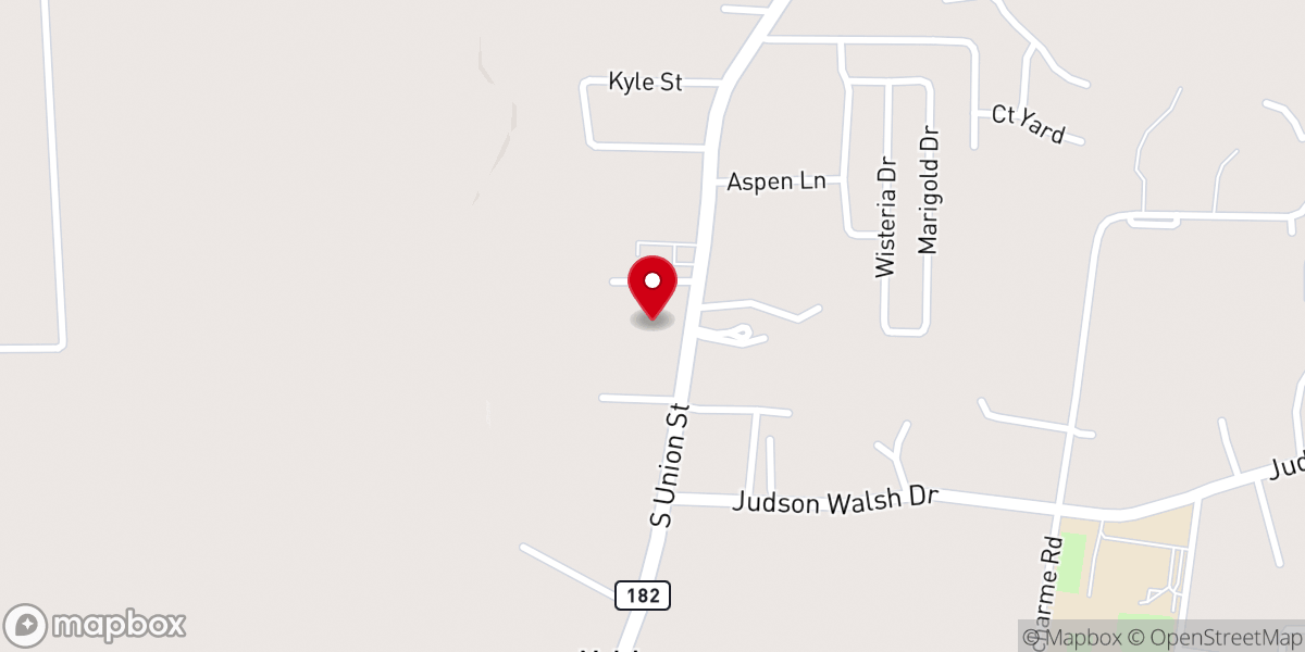 Map showing location of Christian Life Center