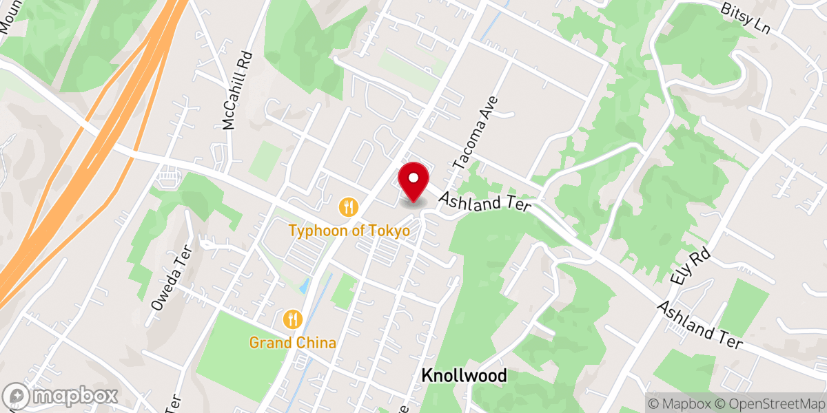 Map showing location of Point Church Online