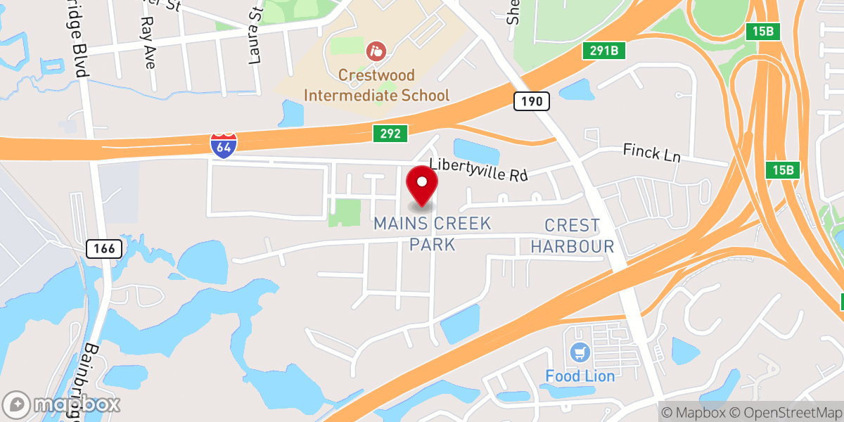 Map showing location of Weiss Ministries Inc