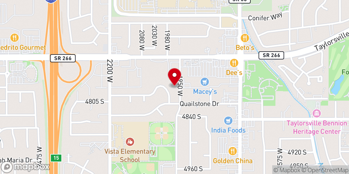 Map showing location of Intermountain Baptist Church