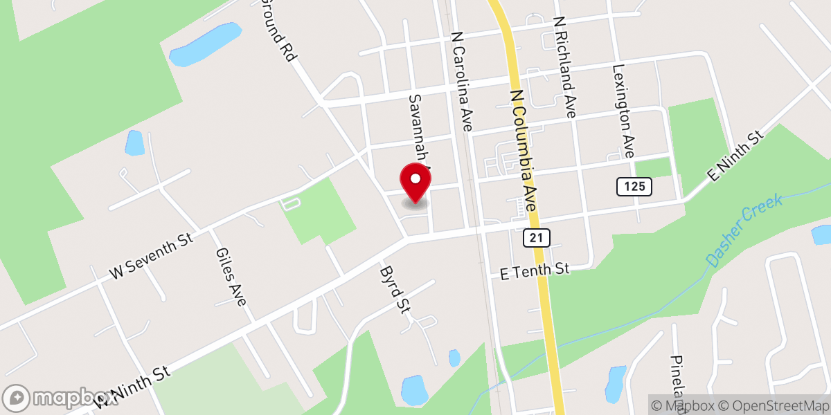Map showing location of Rincon Global Methodist Church