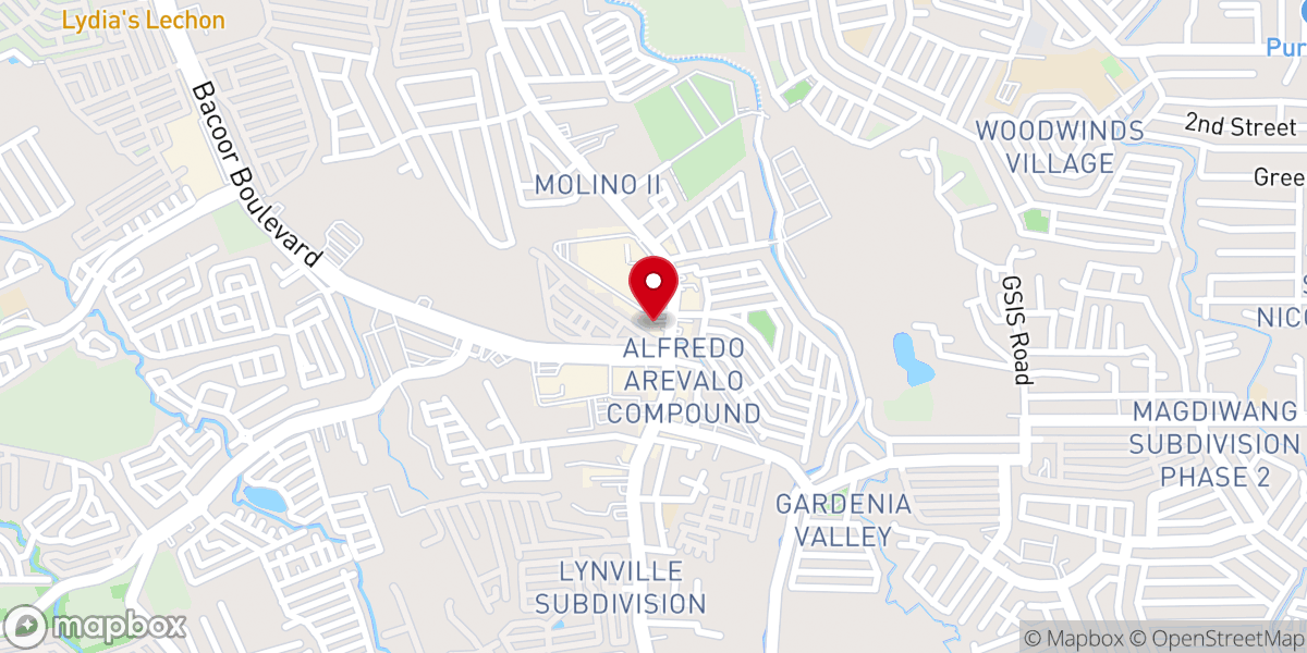 Map showing location of Iglesia Filipina Independiente -Parish of Our Lady of the Most Holy Rosary and St. Michael the Archangel, Diocese of Cavite