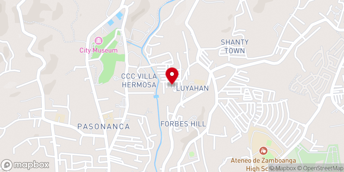 Map showing location of Immaculate Conception Church