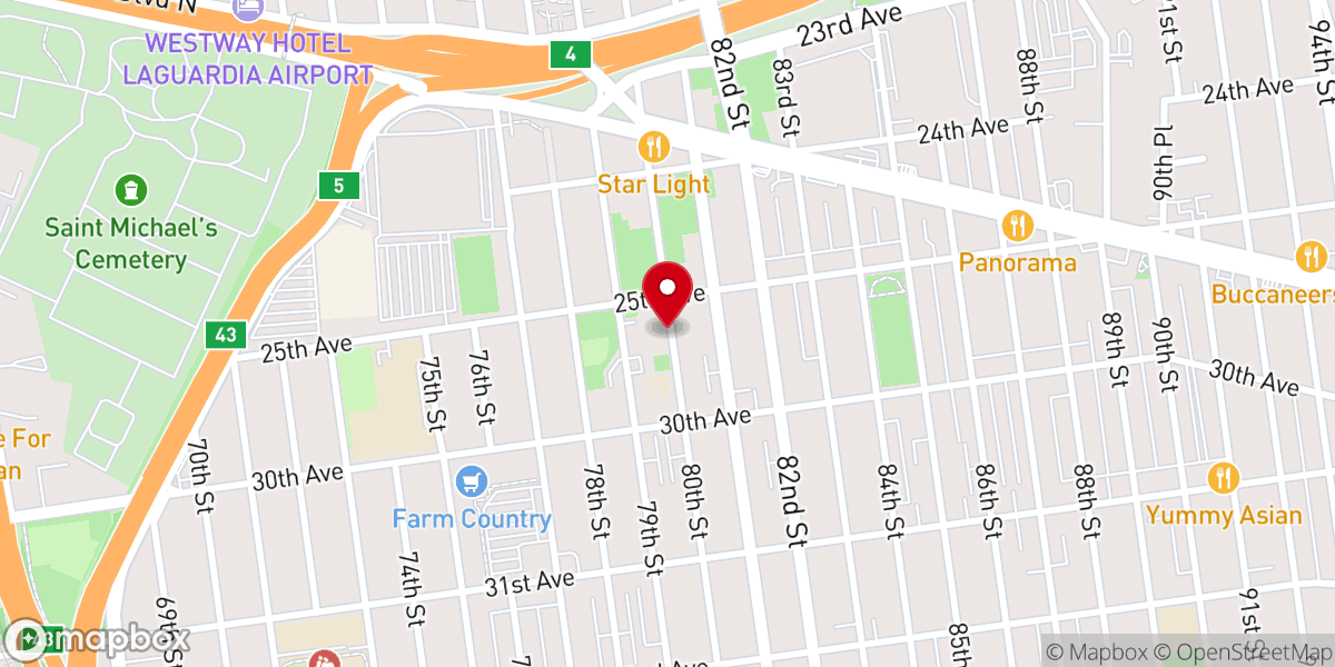 Map showing location of Our Lady of Fatima Roman Catholic Church