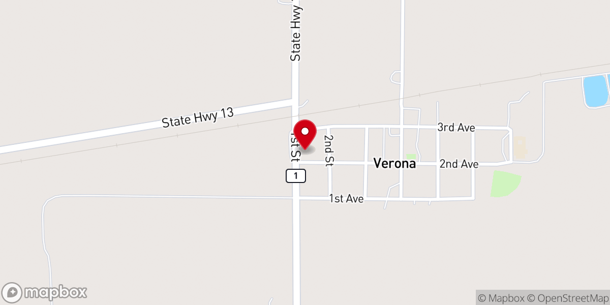 Map showing location of St. Raphael Church