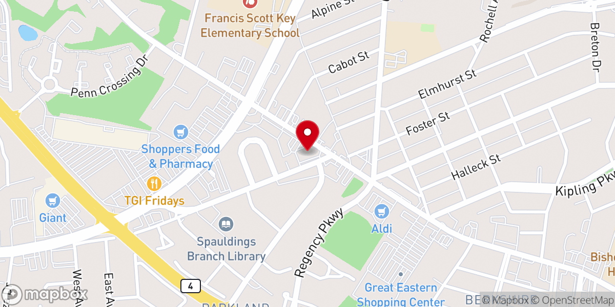 Map showing location of My Father's House Ministries