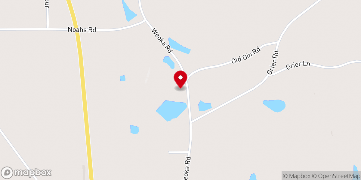 Map showing location of Mount Canaan Missionary Baptist Church