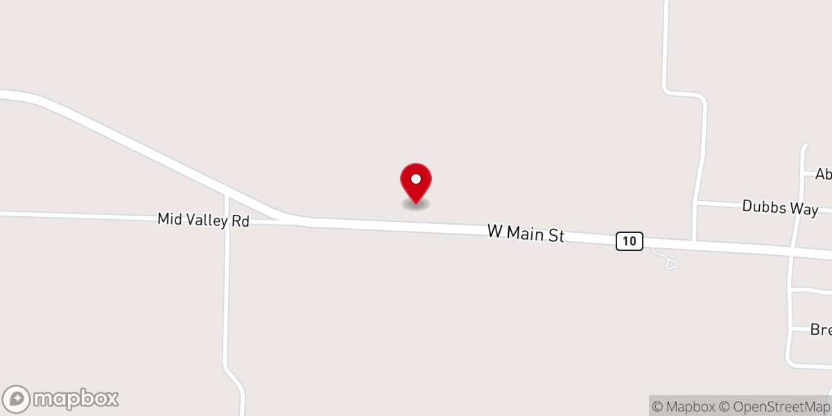 Map showing location of The Living Word Tabernacle - Food Distribution Center