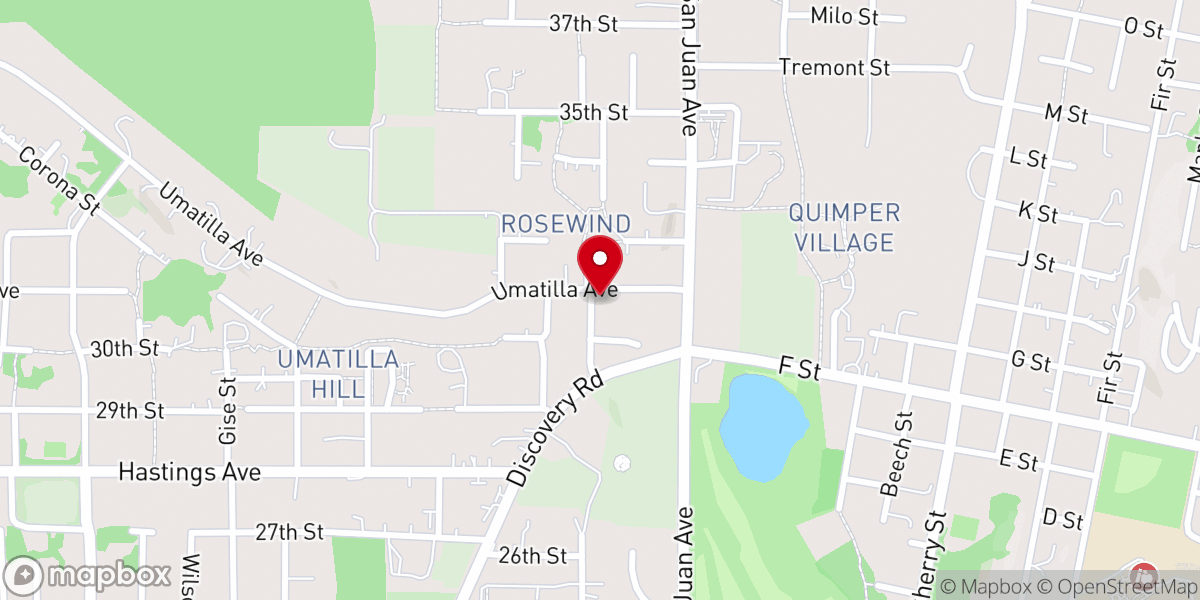 Map showing location of Christian Science Society and Reading Room